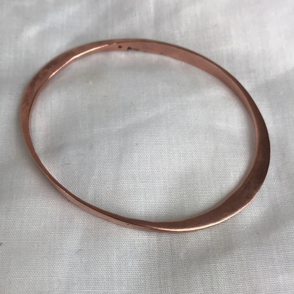 Vintage 1970s Jack Boyd Artisan Copper Bracelet California Modernist Jewelry - Picture 4 of 7